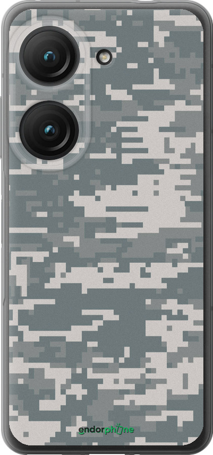 Силиконовый чехол Камуфляж для Asus Zenfone 9 - 1085u-2842 изображение 