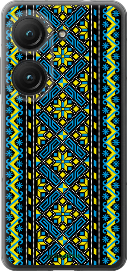 Силиконовый чехол Вышиванка 39 для Asus Zenfone 9 - 1173u-2842 изображение 