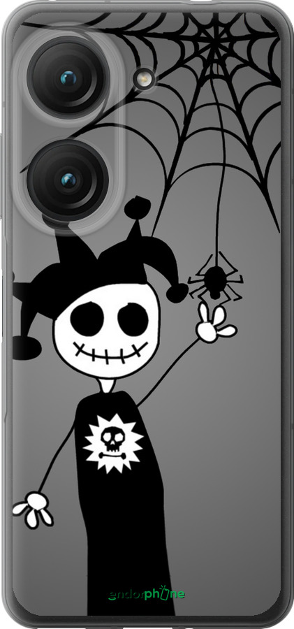 Силиконовый чехол Happy Halloween для Asus Zenfone 9 - 1188u-2842 изображение 