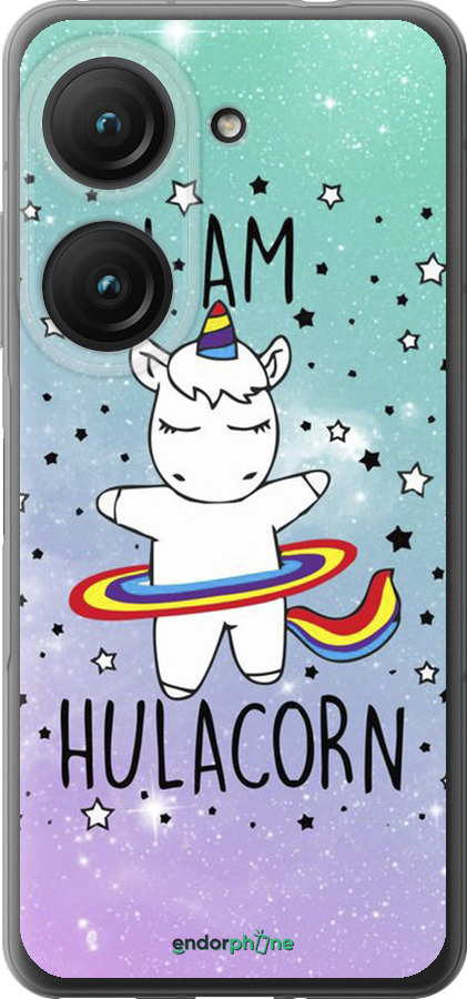 Силиконовый чехол I'm hulacorn для Asus Zenfone 9 - 3976u-2842 изображение 