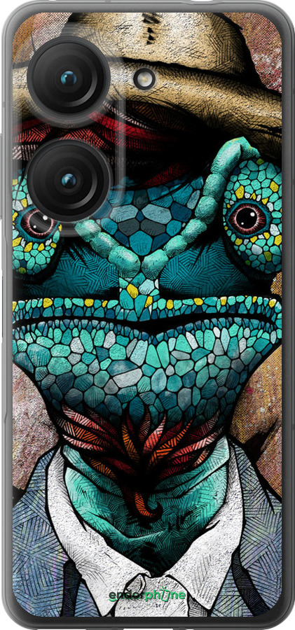 Силиконовый чехол Хамелеон в розыске для Asus Zenfone 9 - 4030u-2842 изображение 