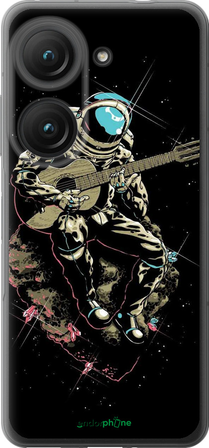 Силиконовый чехол Космонавт с гиратой для Asus Zenfone 9 - 4138u-2842 изображение 