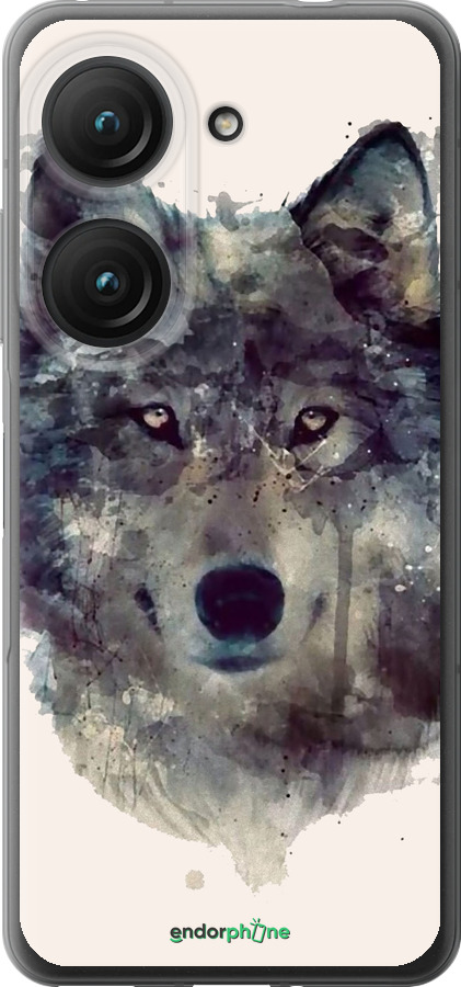 Силиконовый чехол Волк-арт для Asus Zenfone 9 - 4163u-2842 изображение 