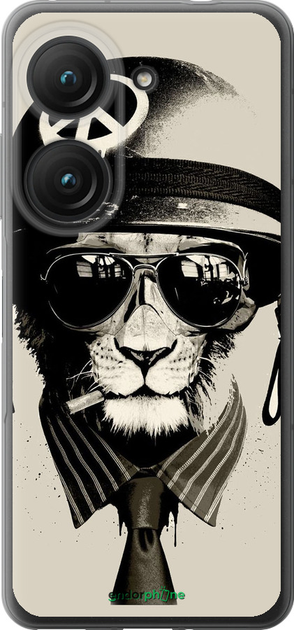 Силиконовый чехол tattoo soldier для Asus Zenfone 9 - 4165u-2842 изображение 