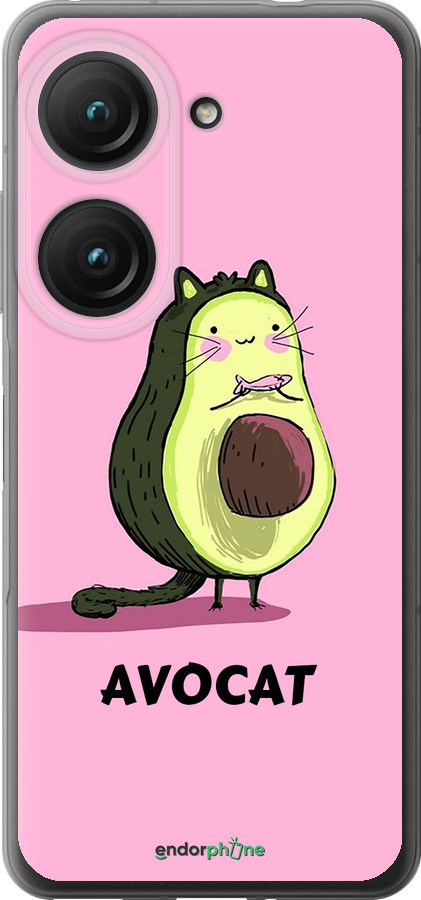 Силиконовый чехол Avocat для Asus Zenfone 9 - 4270u-2842 изображение 