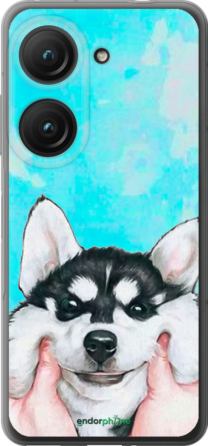 Силиконовый чехол Улыбнись для Asus Zenfone 9 - 4276u-2842 изображение 