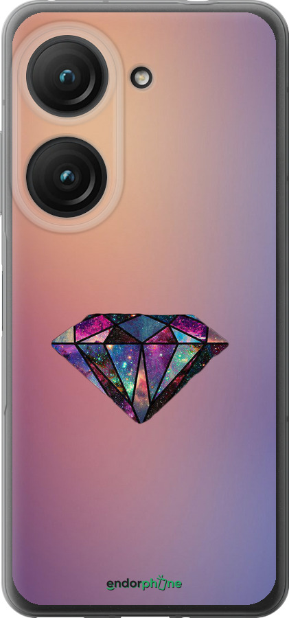 Силіконовий чехол Діамант для Asus Zenfone 9 - 4352u-2842 изображение 