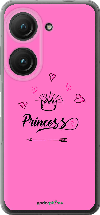 Силиконовый чехол Princess для Asus Zenfone 9 - 4361u-2842 изображение 