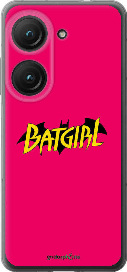 Силиконовый чехол bat girl для Asus Zenfone 9 - 4533u-2842 изображение 