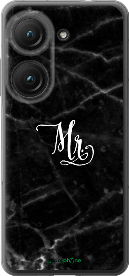 Силиконовый чехол Мрамор1 для Asus Zenfone 9 - 4582u-2842 изображение 