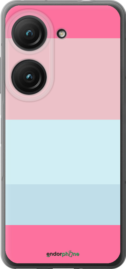 Силиконовый чехол Полосы1 для Asus Zenfone 9 - 4589u-2842 изображение 