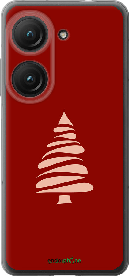 Силиконовый чехол Новогодний 15 для Asus Zenfone 9 - 4628u-2842 изображение 