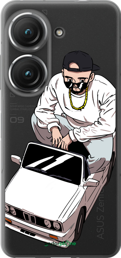 Силіконовий чехол Тачка для Asus Zenfone 9 - 4663u-2842 изображение 