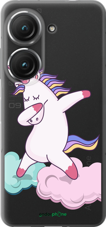 Силиконовый чехол Единорог для Asus Zenfone 9 - 4702u-2842 изображение 