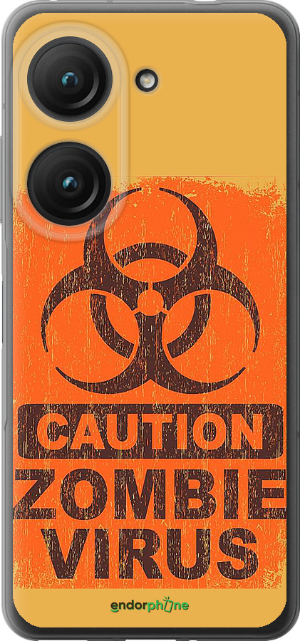 Силиконовый чехол Biohazard 1 для Asus Zenfone 9 - 4817u-2842 изображение 