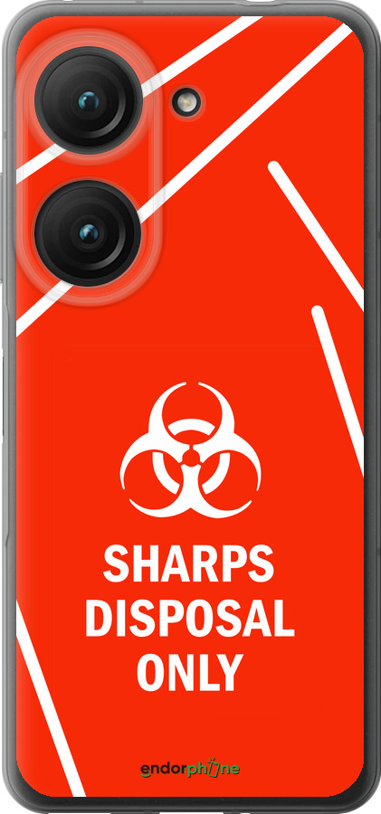 Силиконовый чехол biohazard 27 для Asus Zenfone 9 - 4843u-2842 изображение 