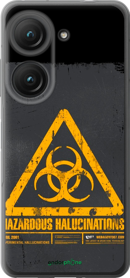 Силиконовый чехол biohazard 28 для Asus Zenfone 9 - 4846u-2842 изображение 