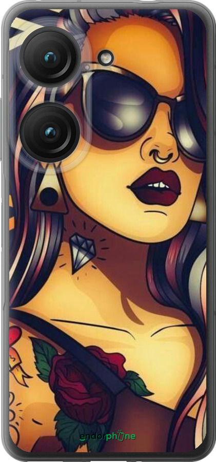 Силиконовый чехол № 5384 для Asus Zenfone 9 - 5384u-2842 изображение 