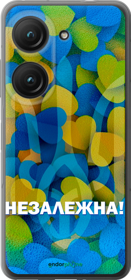 Силиконовый чехол Незалежна для Asus Zenfone 9 - 5447u-2842 изображение 