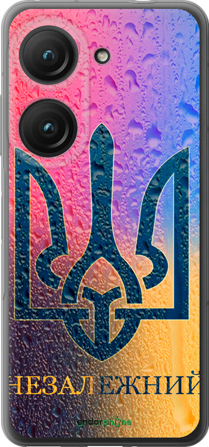 Силиконовый чехол Незалежний для Asus Zenfone 9 - 5448u-2842 изображение 