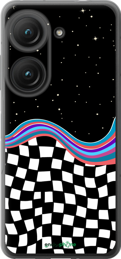 Силиконовый чехол Абстрактный космос для Asus Zenfone 9 - 5512u-2842 изображение 