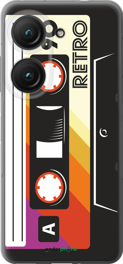 Силиконовый чехол Кассета с90 v4 для Asus Zenfone 9 - 5532u-2842 изображение 