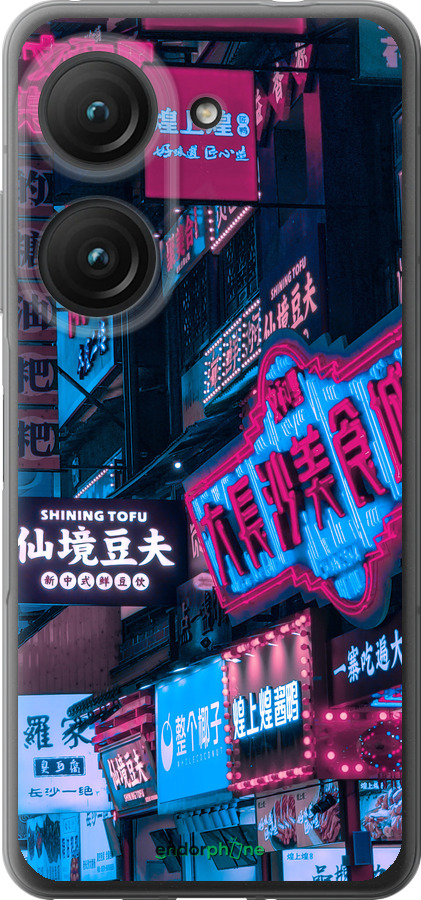 Силиконовый чехол Hong Kong City для Asus Zenfone 9 - 5536u-2842 изображение 