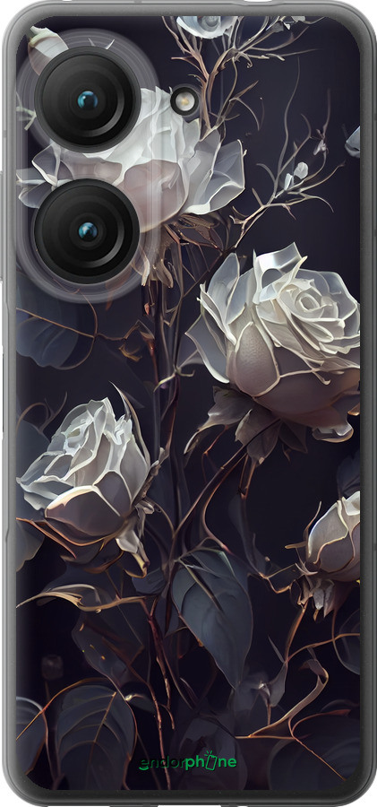 Силіконовий чехол Троянди 2 для Asus Zenfone 9 - 5550u-2842 изображение 