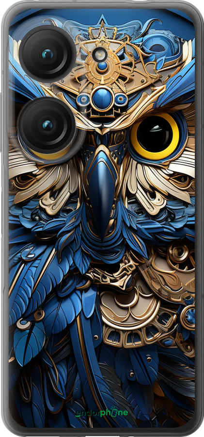 Силіконовий чехол Сова v2 для Asus Zenfone 9 - 5649u-2842 изображение 