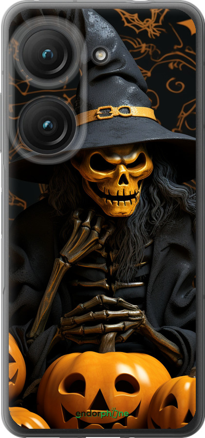 Силіконовий чехол Хелловін 2 для Asus Zenfone 9 - 5654u-2842 изображение 