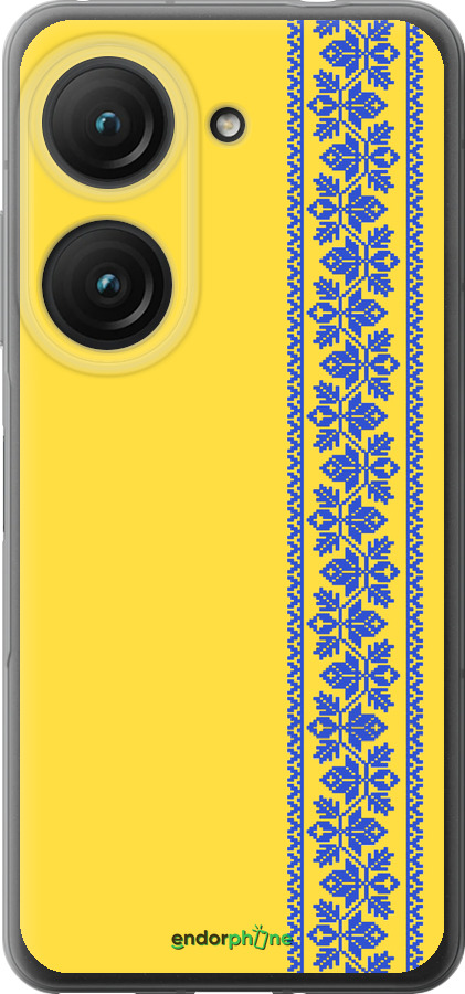 Силіконовий чехол Вишиванка 4 для Asus Zenfone 9 - 569u-2842 изображение 