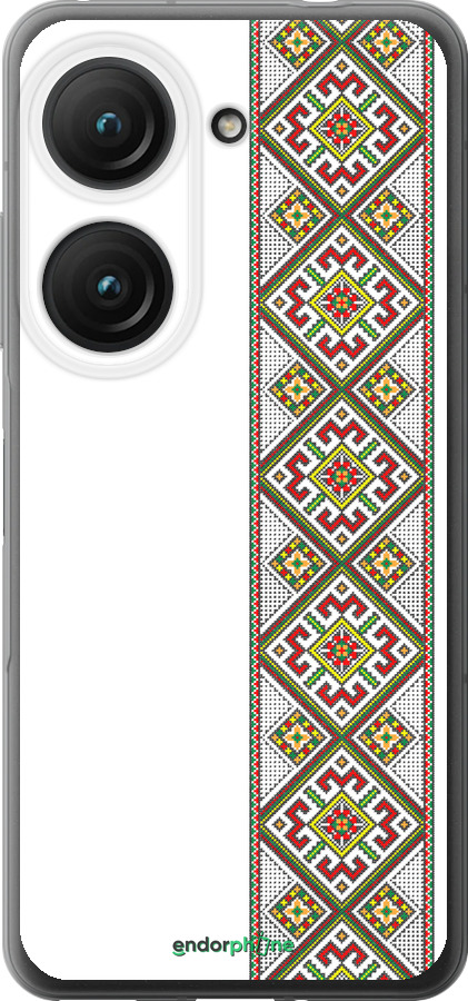 Силиконовый чехол Вышиванка 8 для Asus Zenfone 9 - 574u-2842 изображение 