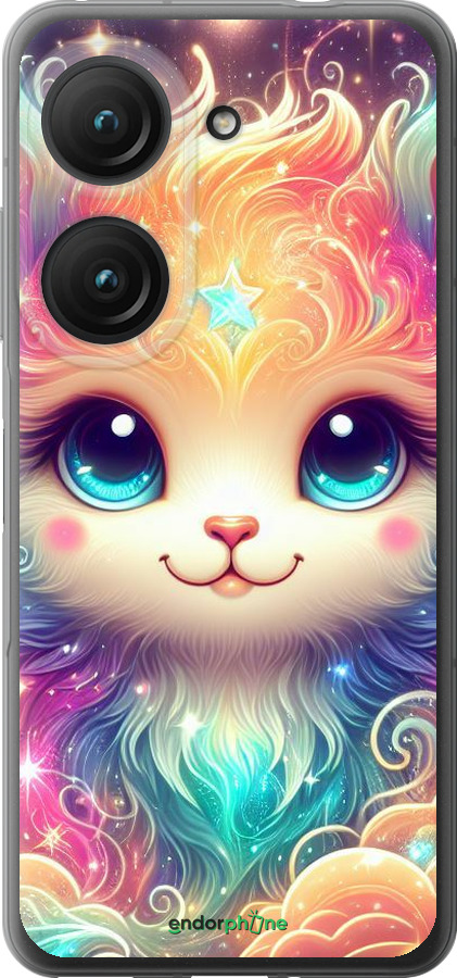 Силиконовый чехол Сказочный котенок для Asus Zenfone 9 - 5813u-2842 изображение 