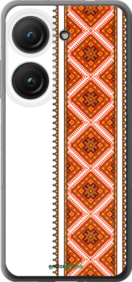 Силиконовый чехол Вышиванка 25 для Asus Zenfone 9 - 593u-2842 изображение 