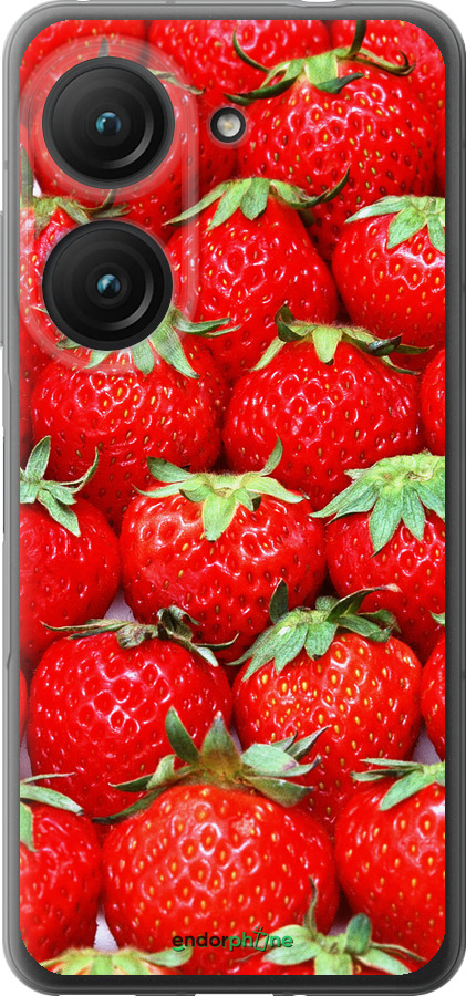 Силиконовый чехол Клубника для Asus Zenfone 9 - 6020u-2842 изображение 