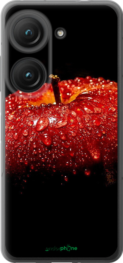 Силиконовый чехол Яблоко для Asus Zenfone 9 - 6022u-2842 изображение 