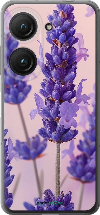 Силиконовый чехол Лаванда для Asus Zenfone 9 - 6037u-2842 изображение 