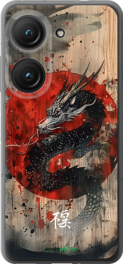 Силиконовый чехол Восточный дух для Asus Zenfone 9 - 6100u-2842 изображение 