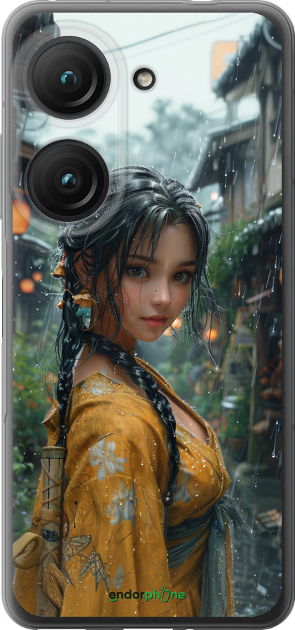 Силиконовый чехол Anime-girl для Asus Zenfone 9 - 6133u-2842 изображение 