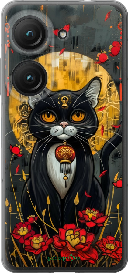 Силиконовый чехол China Cat для Asus Zenfone 9 - 6134u-2842 изображение 