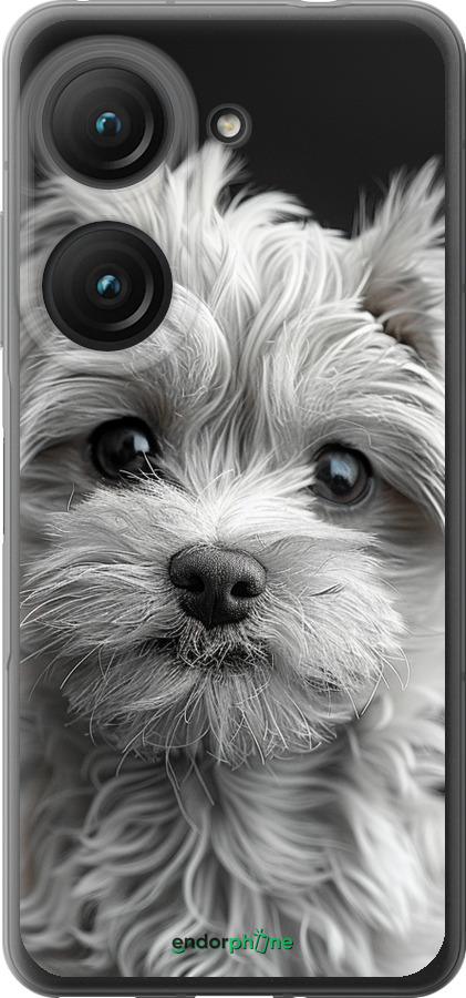 Силиконовый чехол Мальтипу на чорном фоне для Asus Zenfone 9 - 6156u-2842 изображение 