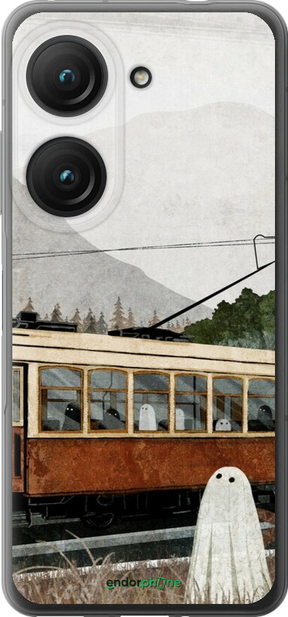 Силиконовый чехол Призрак 2 для Asus Zenfone 9 - 6247u-2842 изображение 