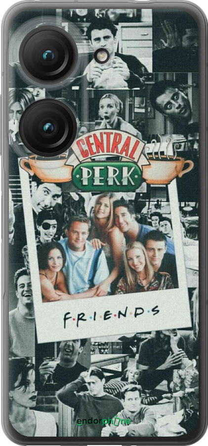 Силиконовый чехол Друзья для Asus Zenfone 9 - 6276u-2842 изображение 