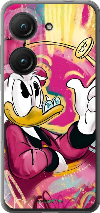 Силіконовий чехол Скрудж для Asus Zenfone 9 - 6283u-2842 изображение 