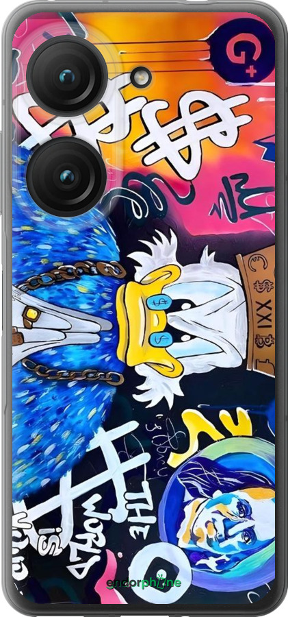 Силиконовый чехол Скрудж 2 для Asus Zenfone 9 - 6285u-2842 изображение 