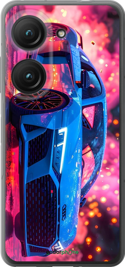 Силиконовый чехол Ауди для Asus Zenfone 9 - 6286u-2842 изображение 