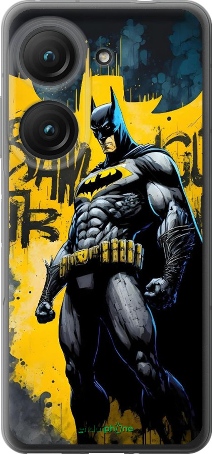 Силиконовый чехол Бетмен для Asus Zenfone 9 - 6290u-2842 изображение 