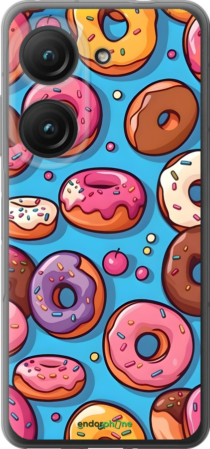 Силиконовый чехол Пончики для Asus Zenfone 9 - 6318u-2842 изображение 