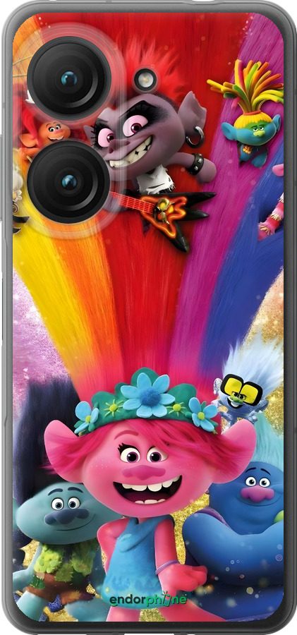 Силиконовый чехол Троли для Asus Zenfone 9 - 6343u-2842 изображение 