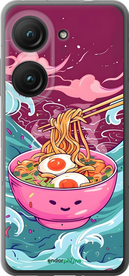 Силиконовый чехол Рамен для Asus Zenfone 9 - 6360u-2842 изображение 